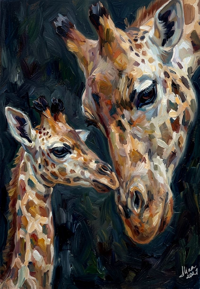 ArteDiAlina.com painting: Tenderness ...